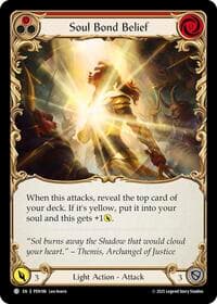 Soul Bond Belief (Red) - Compendium of Rathe - Flesh and Blood TCG card