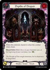 Depths Of Despair (Red) - Compendium of Rathe - Flesh and Blood TCG card