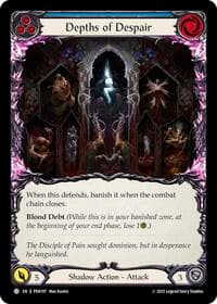 Depths Of Despair (Blue) - Compendium of Rathe - Flesh and Blood TCG card