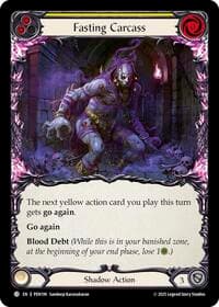 Fasting Carcass (Yellow) - Compendium of Rathe - Flesh and Blood TCG card