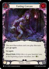 Fasting Carcass (Blue) - Compendium of Rathe - Flesh and Blood TCG card