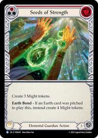 Seeds Of Strength (Red) - Compendium of Rathe - Flesh and Blood TCG card
