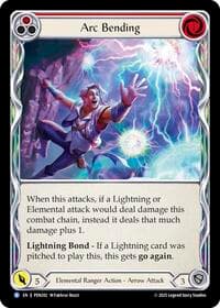Arc Bending (Red) - Compendium of Rathe - Flesh and Blood TCG card