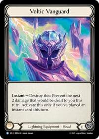 Voltic Vanguard - Compendium of Rathe - Flesh and Blood TCG card