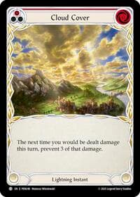 Cloud Cover (Red) - Compendium of Rathe - Flesh and Blood TCG card