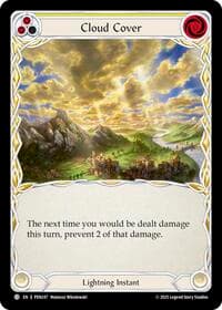 Cloud Cover (Yellow) - Compendium of Rathe - Flesh and Blood TCG card