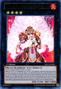 Brotherhood of the Fire Fist - Tiger King - Cosmo Blazer - YuGiOh card