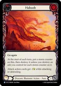 Haboob (Red) - Compendium of Rathe - Flesh and Blood TCG card