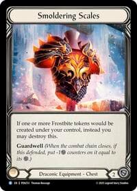 Smoldering Scales - Compendium of Rathe - Flesh and Blood TCG card
