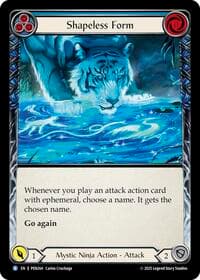 Shapeless Form (Blue) - Compendium of Rathe - Flesh and Blood TCG card