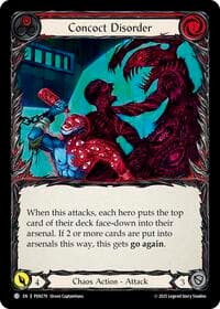 Concoct Disorder (Red) - Compendium of Rathe - Flesh and Blood TCG card
