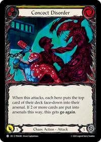 Concoct Disorder (Yellow) - Compendium of Rathe - Flesh and Blood TCG card