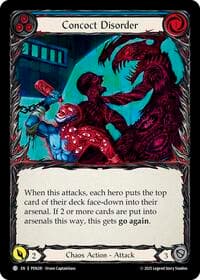 Concoct Disorder (Blue) - Compendium of Rathe - Flesh and Blood TCG card
