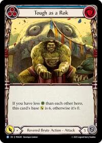 Tough As A Rok (Blue) - Compendium of Rathe - Flesh and Blood TCG card