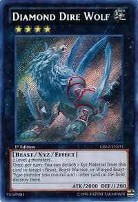 Diamond Dire Wolf - Cosmo Blazer - YuGiOh card