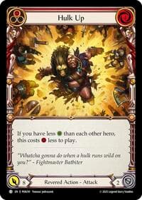 Hulk Up (Red) - Compendium of Rathe - Flesh and Blood TCG card