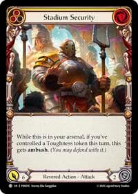 Stadium Security (Yellow) - Compendium of Rathe - Flesh and Blood TCG card
