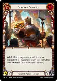 Stadium Security (Blue) - Compendium of Rathe - Flesh and Blood TCG card