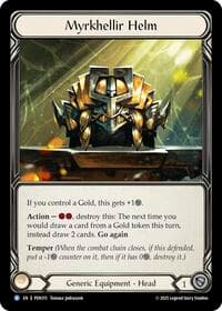 Myrkhellir Helm - Compendium of Rathe - Flesh and Blood TCG card