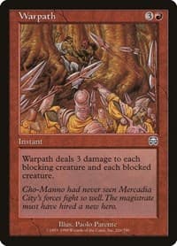 Warpath - Mercadian Masques - Magic: The Gathering card