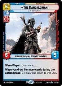 The Mandalorian - Let's See The Puck - A Lawless Time - Star Wars: Unlimited card