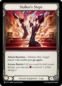 Stalker's Steps - Silver Age Chapter 2 - Flesh and Blood TCG card