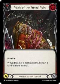 Mark of the Funnel Web - Silver Age Chapter 2 - Flesh and Blood TCG card