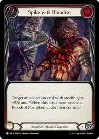 Spike with Bloodrot - Silver Age Chapter 2 - Flesh and Blood TCG card