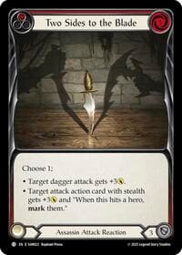 Two Sides to the Blade - Silver Age Chapter 2 - Flesh and Blood TCG card