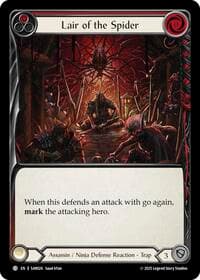 Lair of the Spider - Silver Age Chapter 2 - Flesh and Blood TCG card