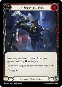 Up Sticks and Run - Silver Age Chapter 2 - Flesh and Blood TCG card