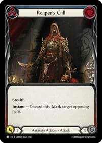 Reaper's Call - Silver Age Chapter 2 - Flesh and Blood TCG card