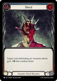 Shred - Silver Age Chapter 2 - Flesh and Blood TCG card