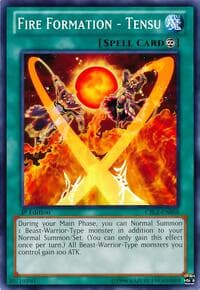 Fire Formation - Tensu - Cosmo Blazer - YuGiOh card