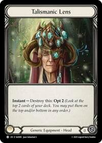 Talismanic Lens - Silver Age Chapter 2 - Flesh and Blood TCG card