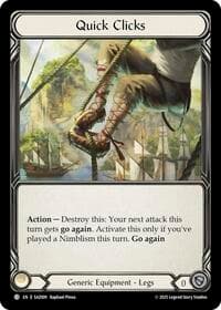 Quick Clicks - Silver Age Chapter 2 - Flesh and Blood TCG card