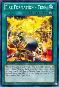 Fire Formation - Tenki - Cosmo Blazer - YuGiOh card