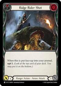 Ridge Rider Shot - Silver Age Chapter 2 - Flesh and Blood TCG card
