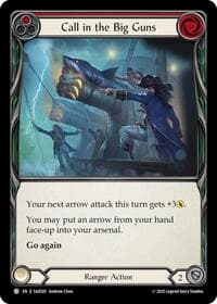 Call in the Big Guns - Silver Age Chapter 2 - Flesh and Blood TCG card