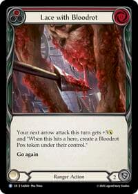 Lace with Bloodrot - Silver Age Chapter 2 - Flesh and Blood TCG card