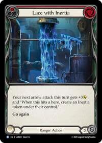 Lace with Inertia - Silver Age Chapter 2 - Flesh and Blood TCG card
