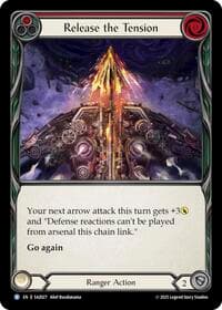 Release the Tension - Silver Age Chapter 2 - Flesh and Blood TCG card