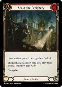 Scout the Periphery - Silver Age Chapter 2 - Flesh and Blood TCG card
