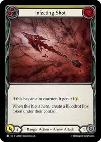 Infecting Shot (Yellow) - Silver Age Chapter 2 - Flesh and Blood TCG card