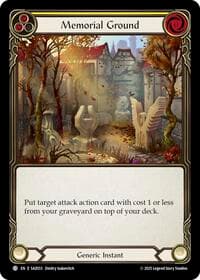 Memorial Ground - Silver Age Chapter 2 - Flesh and Blood TCG card