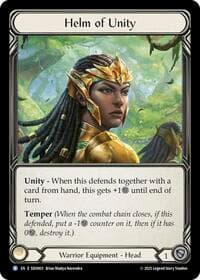 Helm of Unity - Silver Age Chapter 2 - Flesh and Blood TCG card