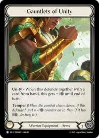 Gauntlets of Unity - Silver Age Chapter 2 - Flesh and Blood TCG card