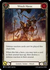 Wreck Havoc - Silver Age Chapter 2 - Flesh and Blood TCG card