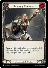 Ironsong Response (Red) - Silver Age Chapter 2 - Flesh and Blood TCG card