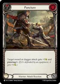 Puncture (Red) - Silver Age Chapter 2 - Flesh and Blood TCG card
